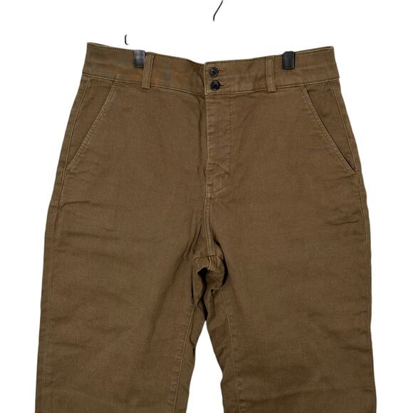 NWT Everlane The Organic Straight Leg Pant in Beech Size 12 - Picture 11 of 12